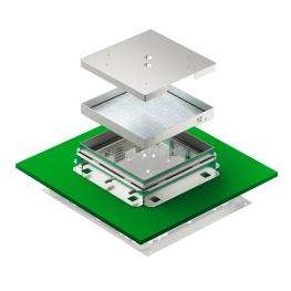 Lined body solution for polished screeds