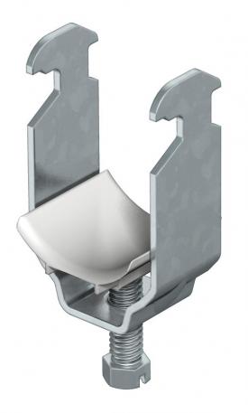 Clamp clip, single, plastic pressure trough, FT 52 | 58 | 5