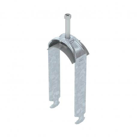 Clamp clip 2056 H-foot, 2-fold, plastic pressure sleeve, FT 52 | 58 | 5