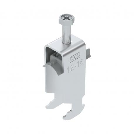 Clamp clip 2056 H-foot, 2-fold, plastic pressure sleeve, AI 12 | 16 | 2