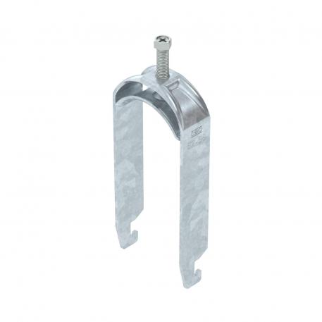 Clamp clip 2056 U-foot, 2-fold, metal pressure sleeve, FT 52 | 58 | 5