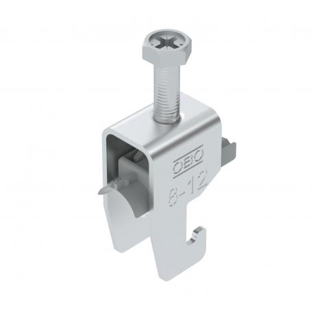 Clamp clip 2056 U-foot, 1-fold, plastic pressure sleeve, AI 8 | 12 | 2