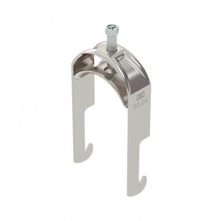 Clamp clip 2056 W-foot, 1-fold, metal pressure sleeve, A2 58 | 64 | 5