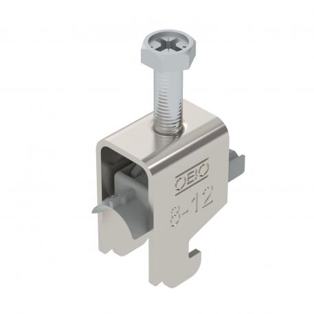 Clamp clip 2056 N-foot, 1-fold, plastic pressure sleeve, A2 8 | 12 | 3