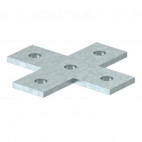 Connection plate, X-shaped