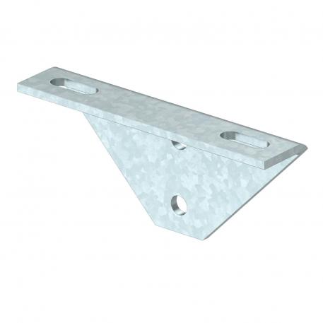 90° mounting bracket, reinforced, with 4 holes