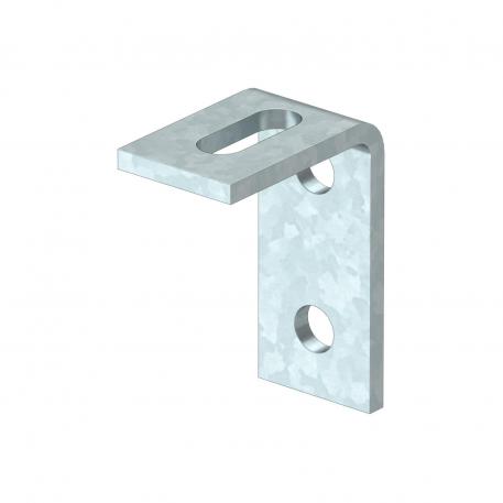 90° mounting bracket with 2 holes and slot