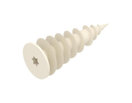 Hard foam plate anchor