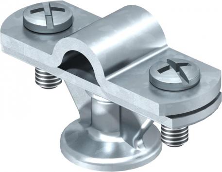 Cable bracket with crossbar Rd 8−10 mm
