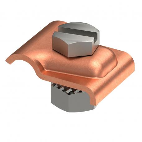 Universal clamping block Rd 8−10 mm Cu