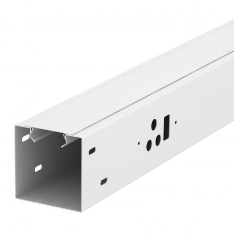 Supermarket duct with punch-outs