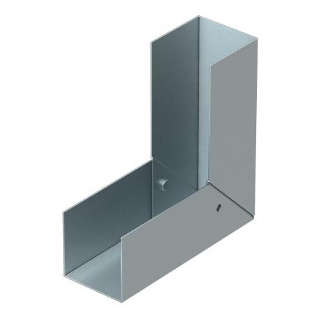 90° vertical bend, rising FS