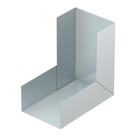 90° vertical bend, rising FS