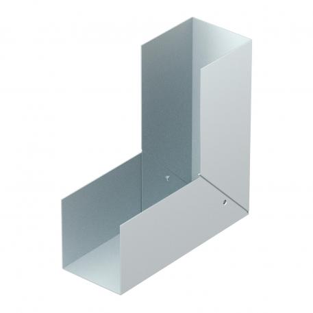 90° vertical bend, rising FS