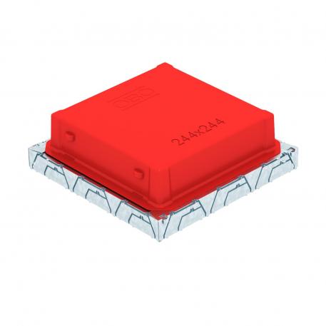 Underfloor box UDS9 for PVC duct