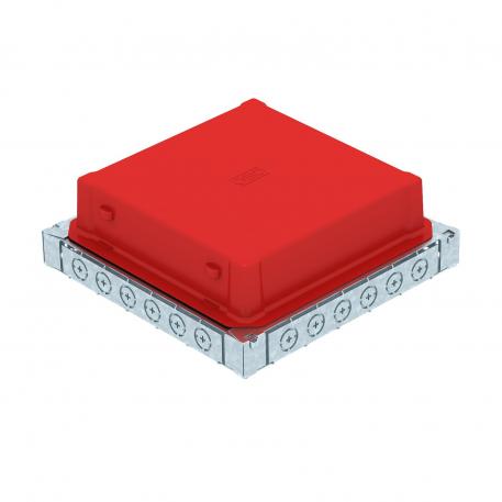 Underfloor box UDS9 for installation pipe and metal duct