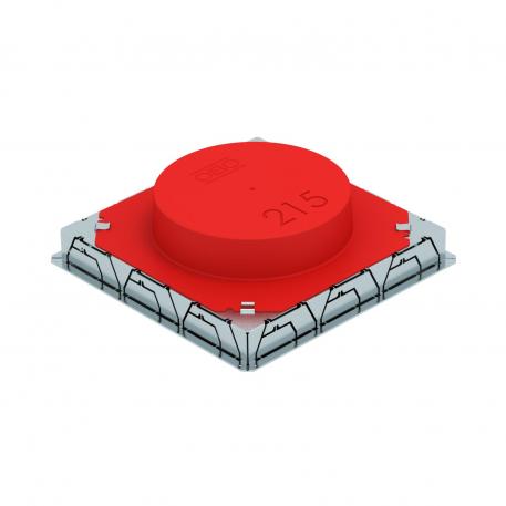 Underfloor box UDSR4 for PVC duct