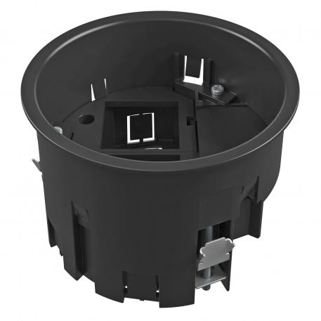 Installation socket, 1+1 empty Empty housing