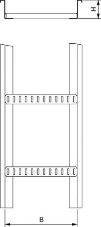 Cable ladder PS75, 3 m 3000 | 150 | 2 | | OBO