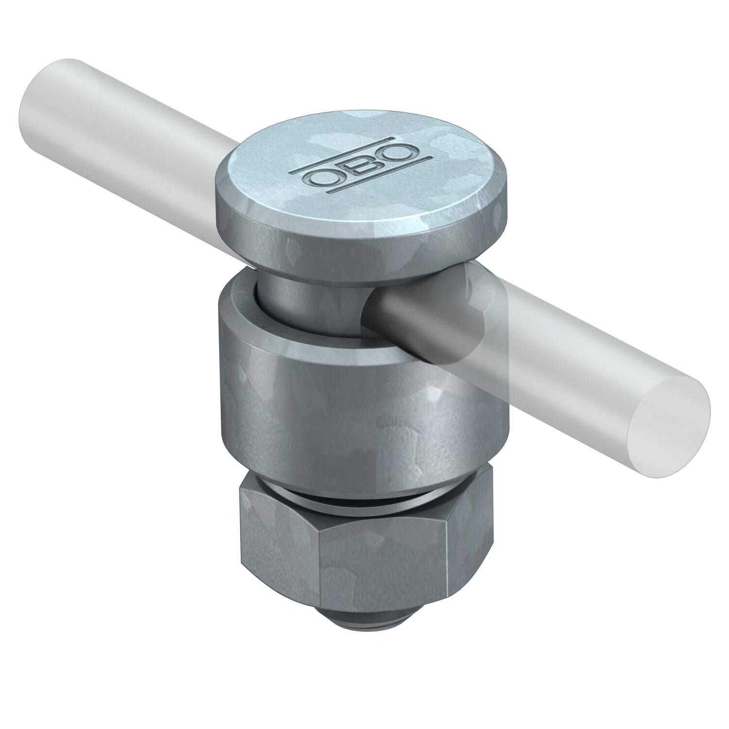 Press Connector Rd Connector, Rd 8−10 mm with pressure trough FT | OBO