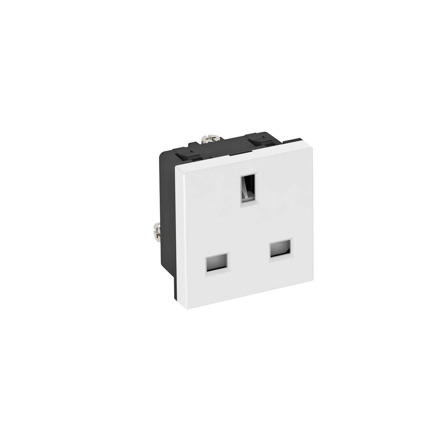 0° socket, British Standard, single OBO